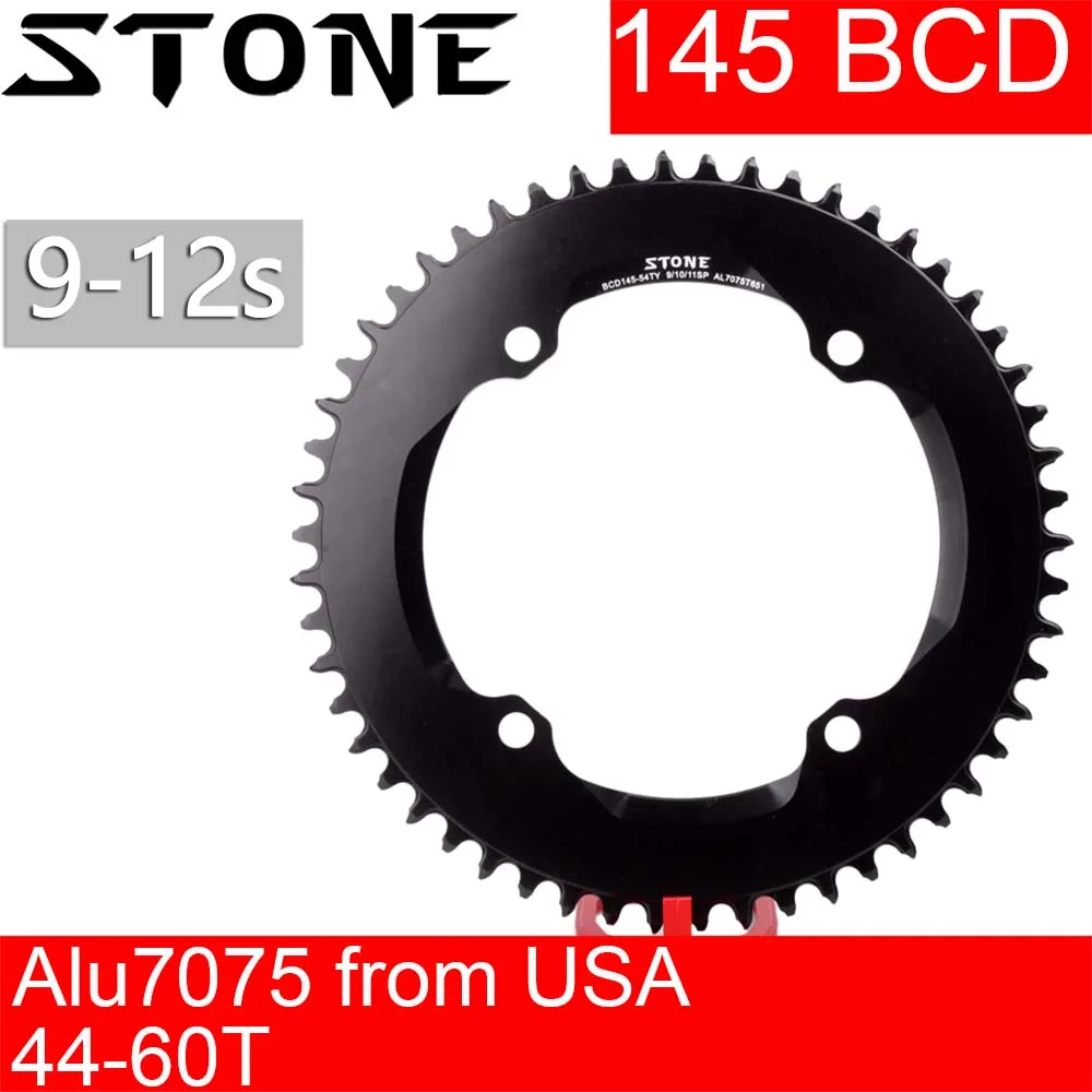 Stone 145BCD Chainring Round Oval 11s CP Crankset for Campagnolo 9 10 11 12 Speed