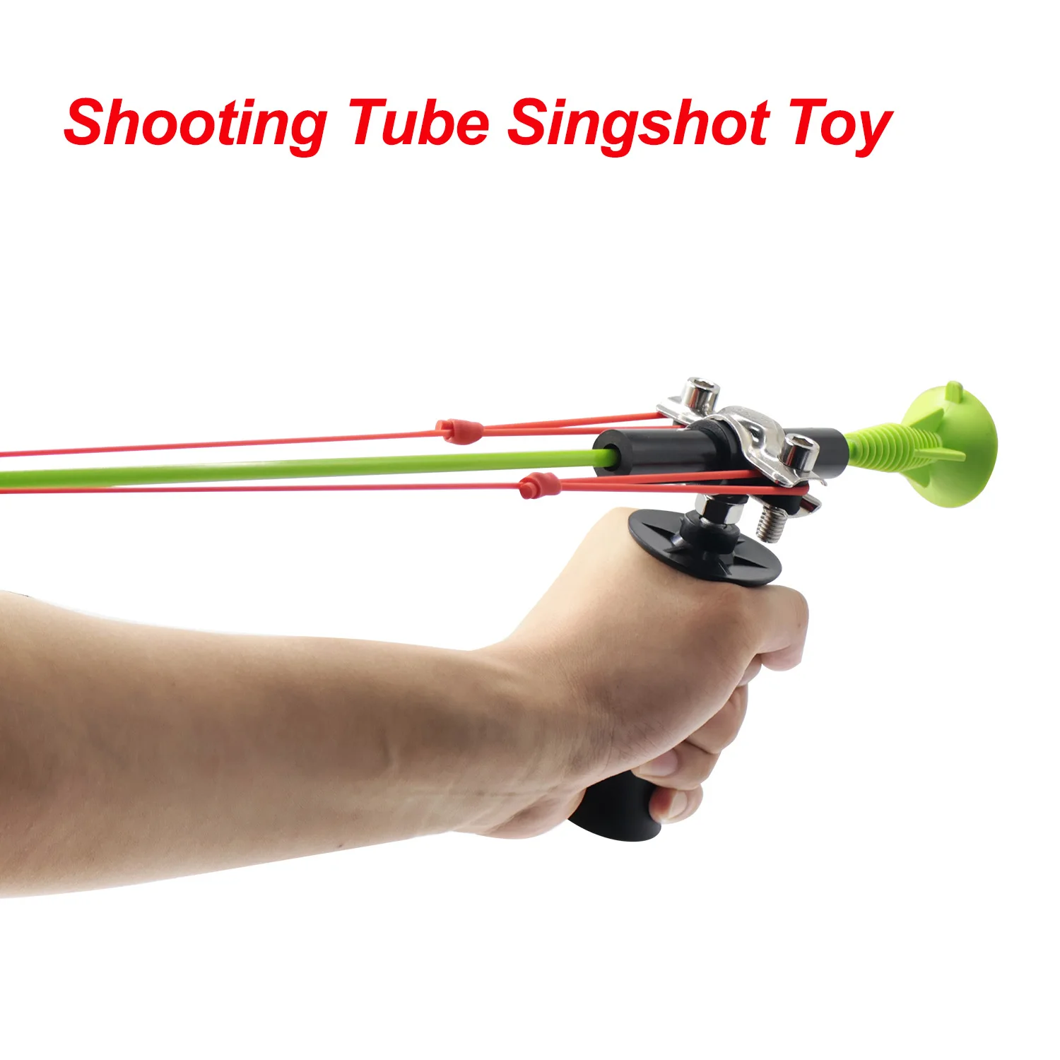 

Handheld Slingshot Shooting Tube Arrow Launching Device Indoor Entertainment Toy Suction Cup Arrow Launching Device