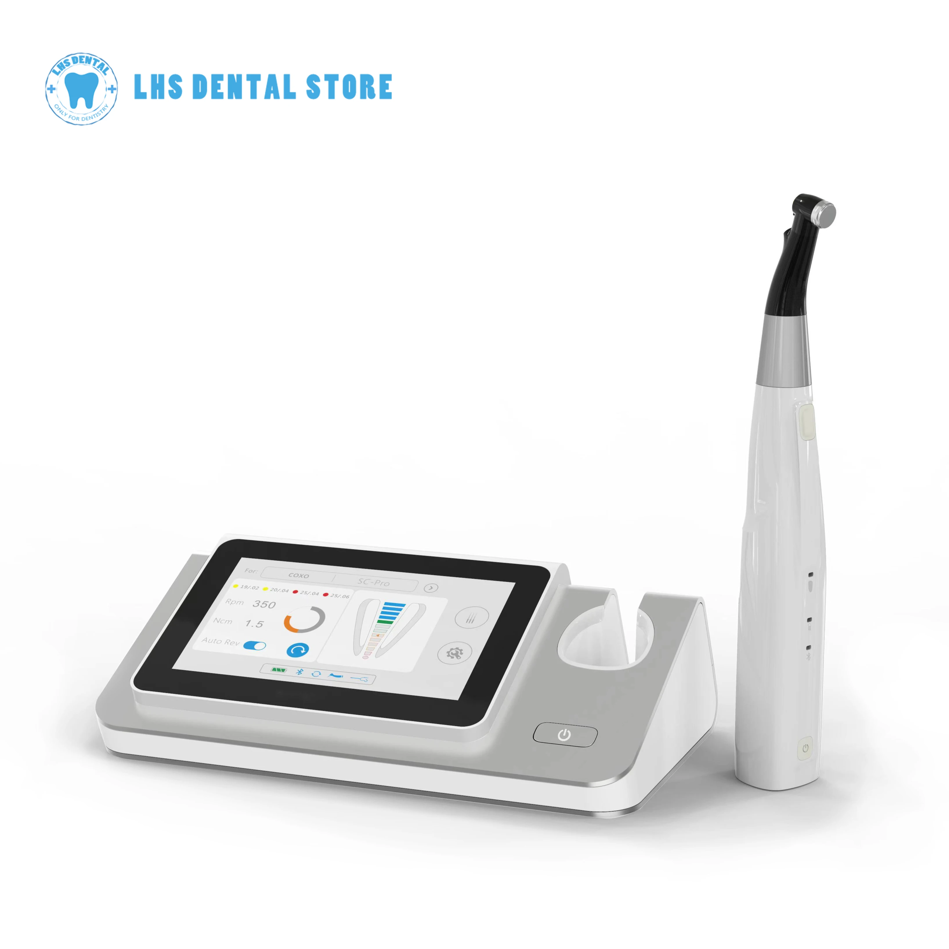 COXO C Smart Pilot Endomotor with Apex Locator Dental Reciprocating Wireless Bluetooth Root Canal Endodontic Dental Equipment