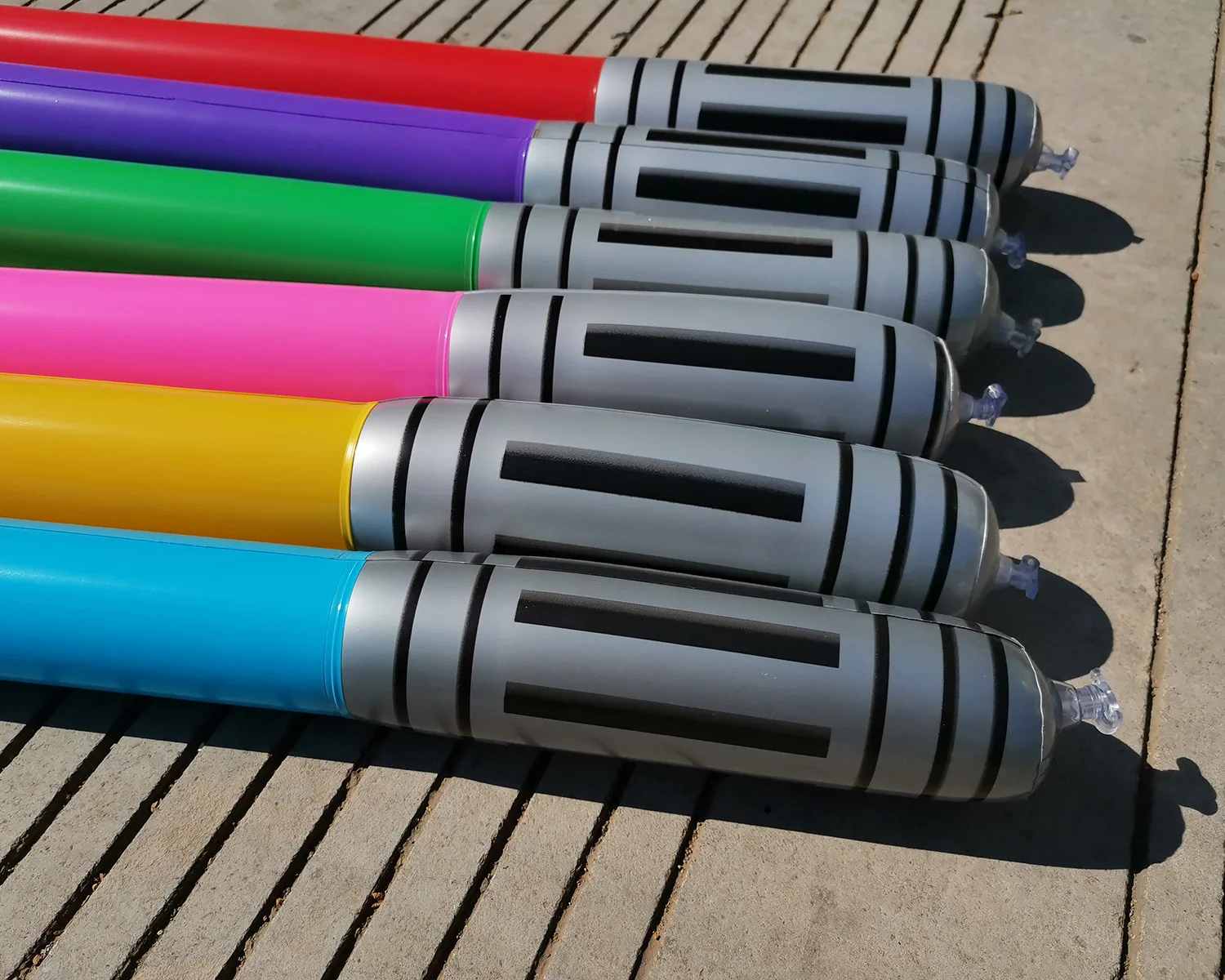 Neues Aufblasbares Lichtschwert Laser-Schwert Spielzeug 100cm Aufblasbarer Stick PVC Aufblasbares Schwert als Geschenk – Detail 6