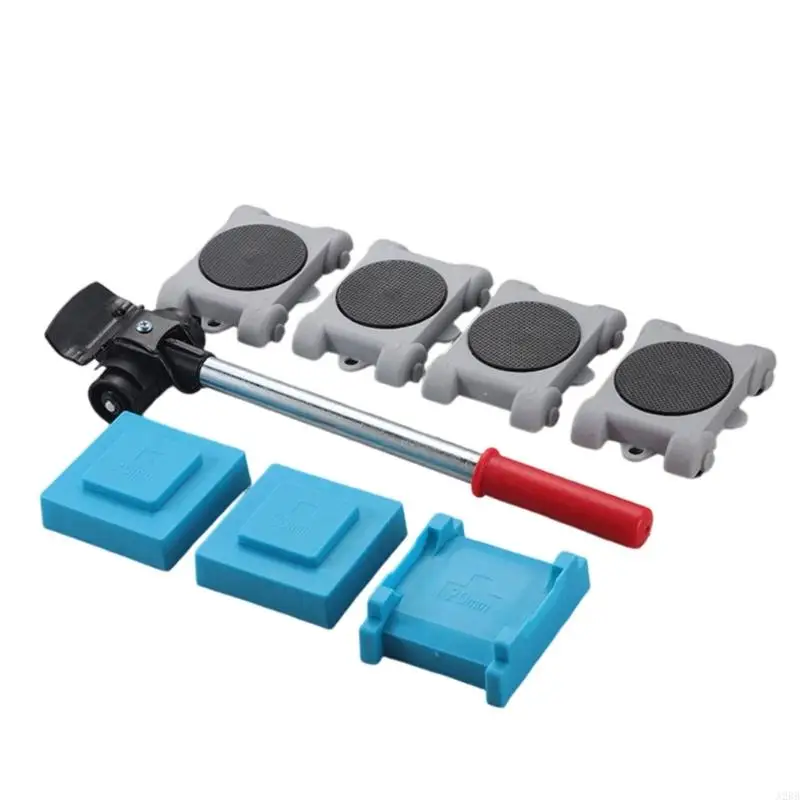 Thick ABS Plastic Wheeled Pad Set for Secure & Easy Item Transport A2BB