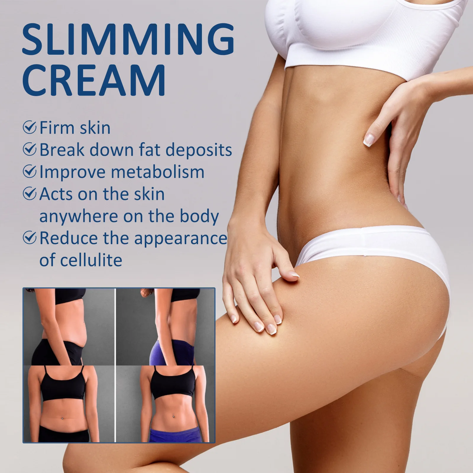 Anti Cellulite 3 Days Slimming Cream Chili and Ginger Stubborn Fat Burn Potent Lose Weight Burning Fat Cream Lift Firming Oil