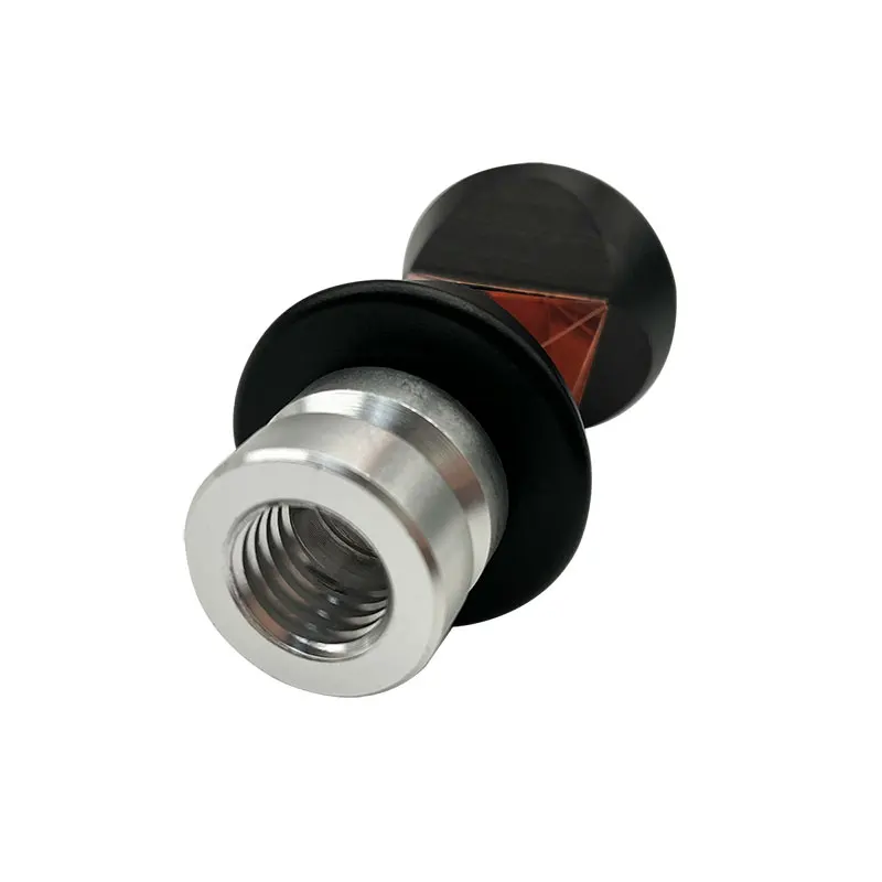 Mini 360 Degree Prism with 5/8x11 Thread Adapter for Swiss Total Station Replacement GRZ101 Surveying Accessory