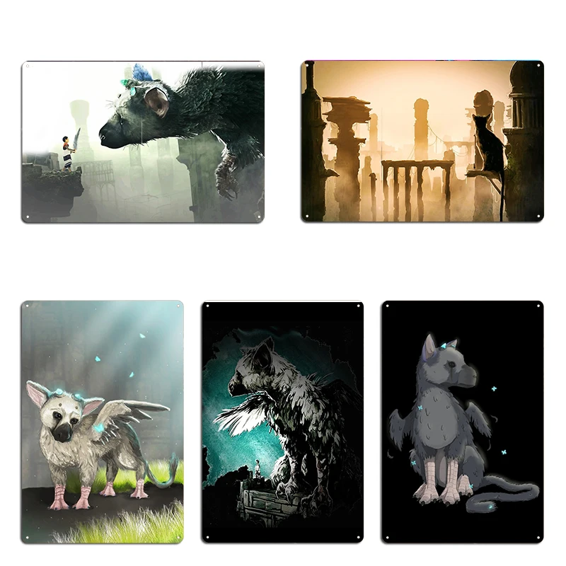 The Last Guardian Vinyl Art Metal Sign Printing Cinema Painting Designing Wall Mural Tin Sign Poster