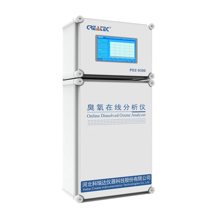 

POZ-8300 Ozone controller Dissolved Ozone+ pH+Temperature analyzer