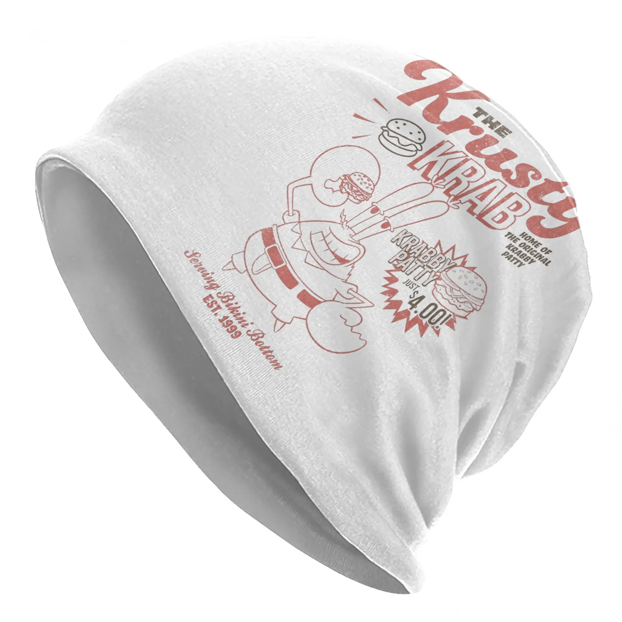 Spongebobed Cap  Cool Adult Ski Skullies Beanies Hats Spring Warm Dual-use Bonnet Knit Hat