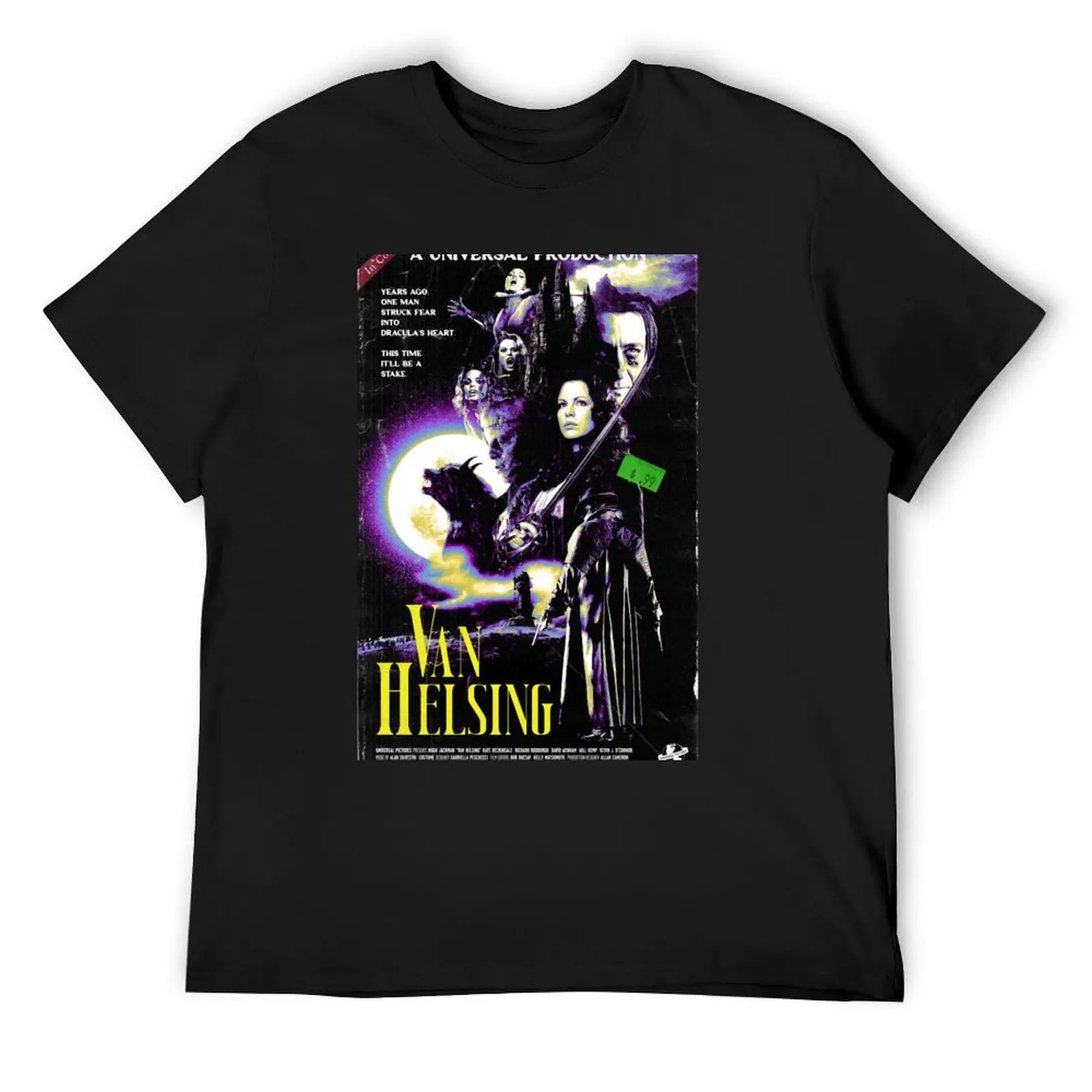 

Van Helsing Movie Poster T-Shirt hippie clothes shirts graphic tee T-shirt men