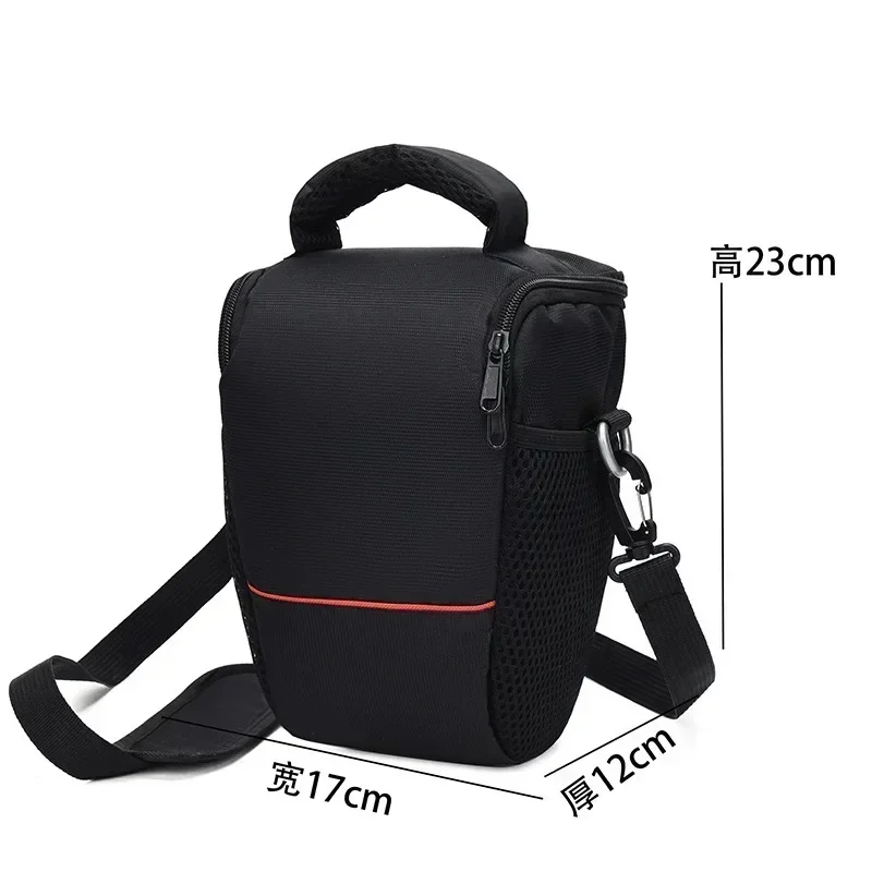 

Camera Photo DSLR Soft Bag Waterproof for Canon Nikon Sony SLR Nylon Photo Camera Sling Bag Shoulder Cross Digital Case