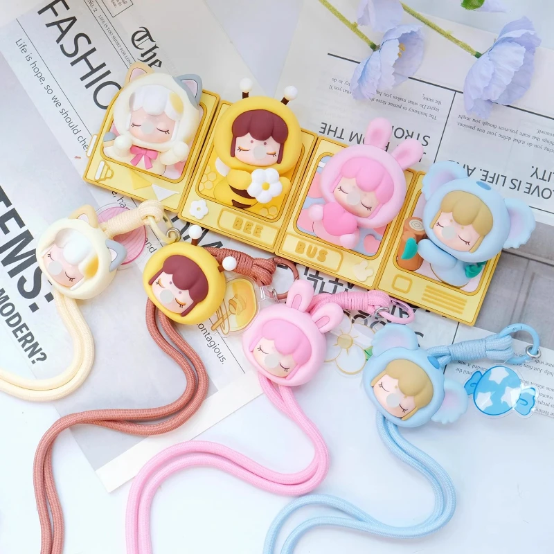 Genuine BabyNanci Fluffy Party Bag Pendant Bracelet Blind Box Mobile Phone Pendant Doll Toys Surprise Box Anime Peripherals