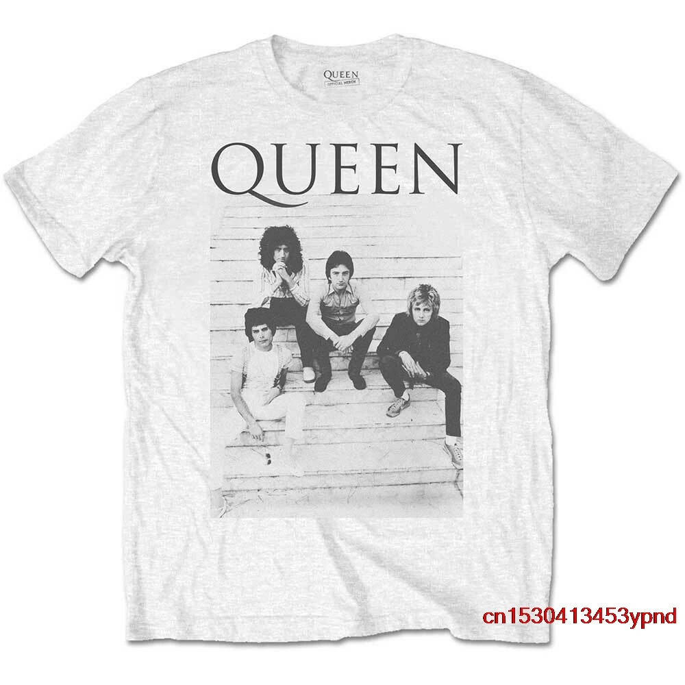 Футболка Queen Freddie Mercury Brian May Band Profile 1, мужская футболка унисекс, футболка королевы