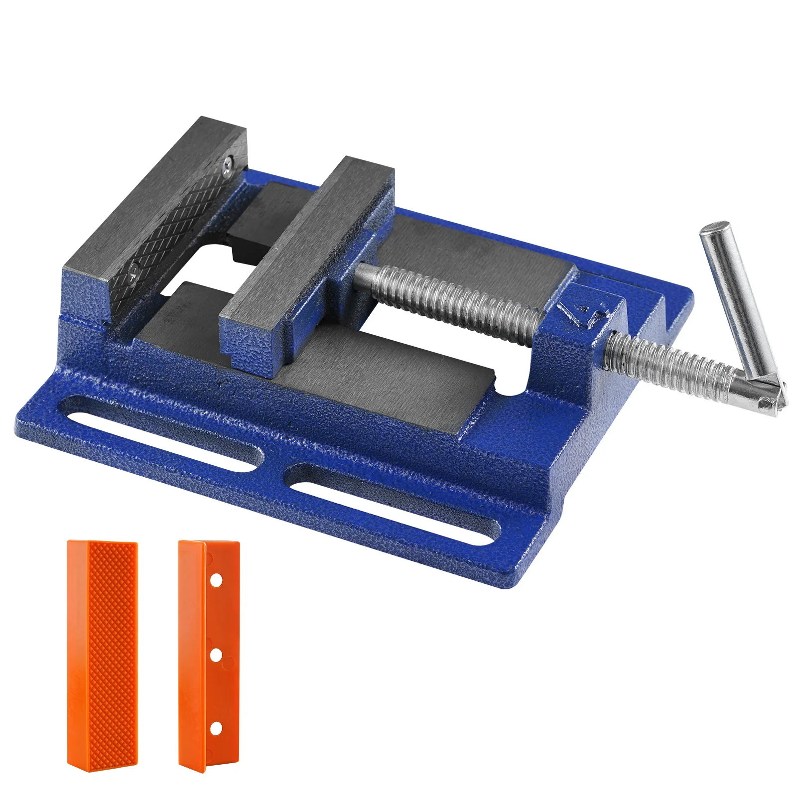 VEVOR Drill Press Vise 4 inch Heavy-duty Bench Vise Low-profile Drill Press Vice 6.6