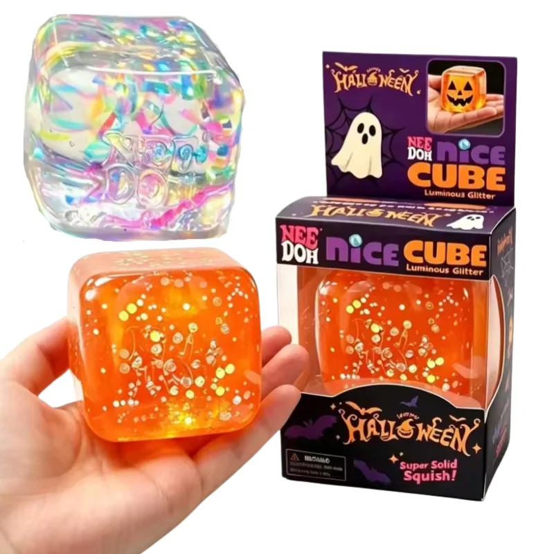 Schylling Needoh Holographic Ribbon Squeeze Sensory Colorful Knead Stretch Anxiety Relief ADHD Fidget Leisure Adult Gift