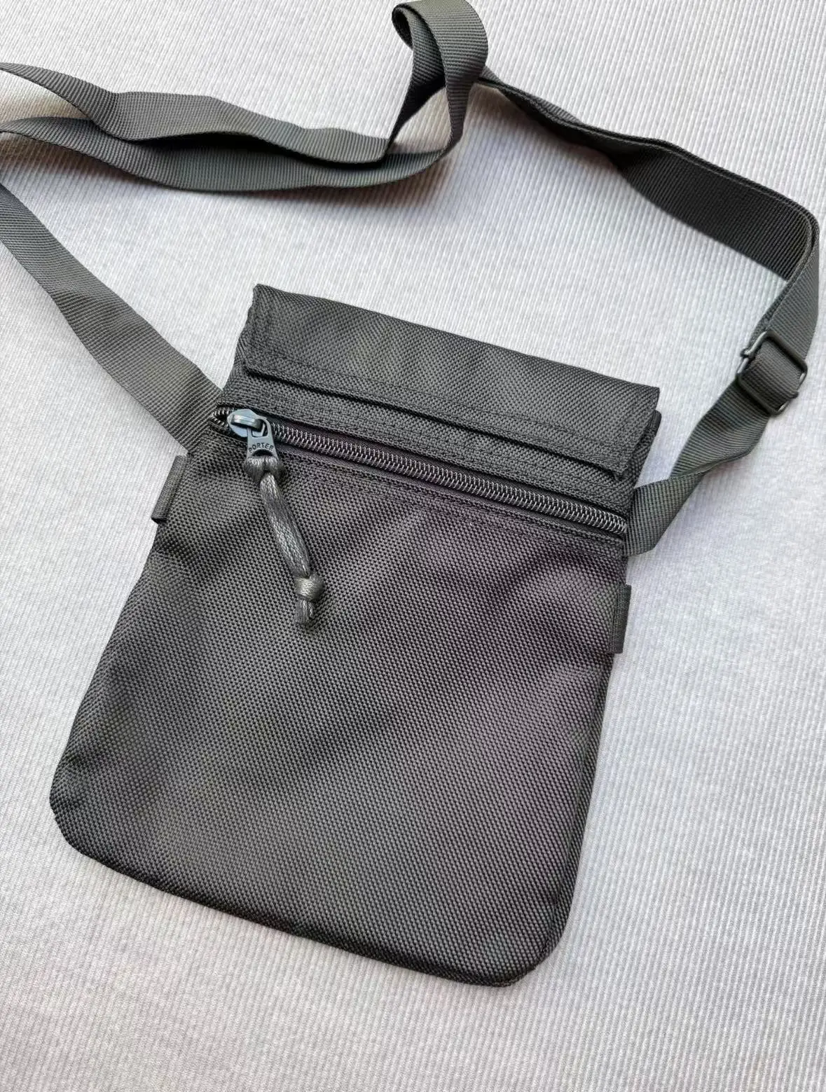 Porter Small Shoulder Bag Multi Pockets Zipper Crossbody Purse Lightweight Outdoor Travel Daily Commuter Sling Bag