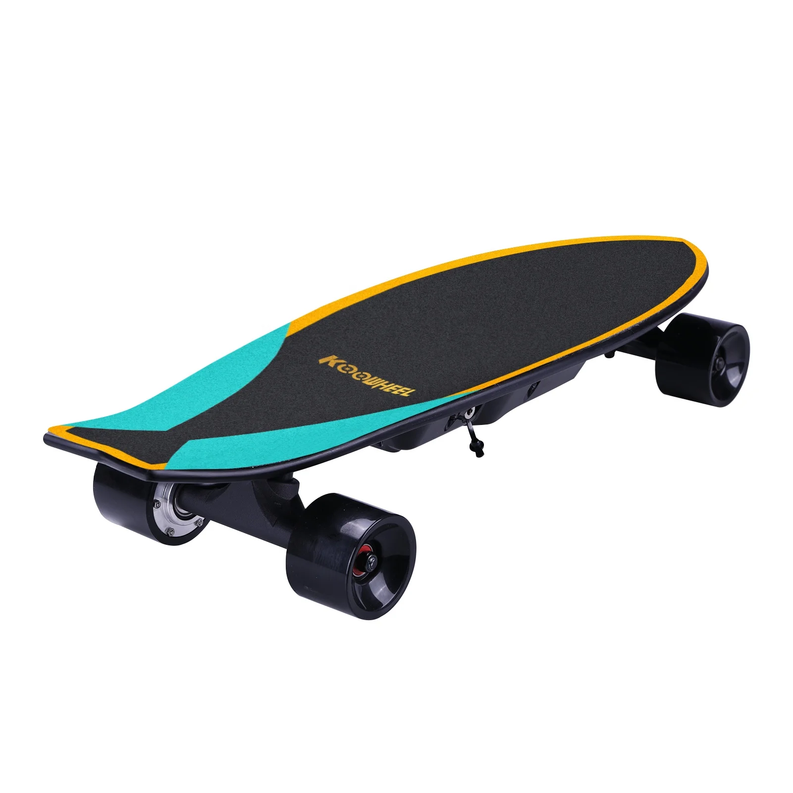 Electric Fish Shaped Electric Long Plate Skateboard 200W Wheel Hub Motor Electric Skateboard