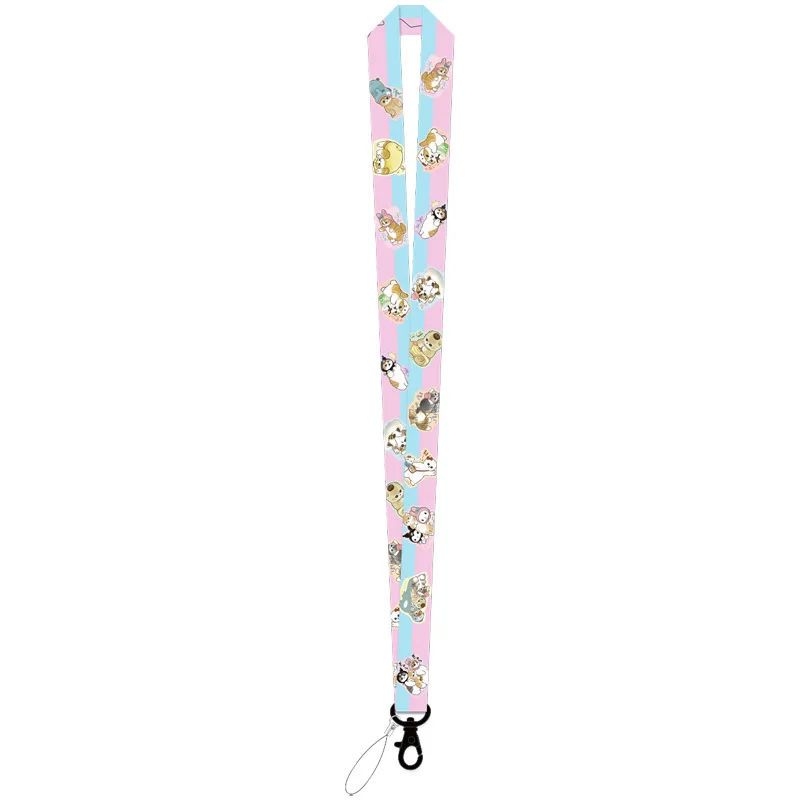 Mofusand Creativity kawaii mobile phone lanyard is a convenient and multi-functional neck-hanging anti-lost pendant for students view 6