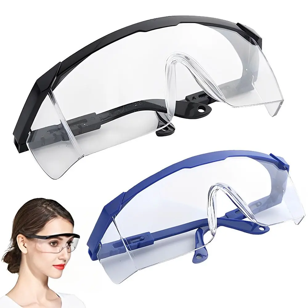 Adjustable 3PCS Wind Dust Protect Goggles Eye Protection Dustproof Work Safety Glass Anti-Splash Waterproof Protective Glasses