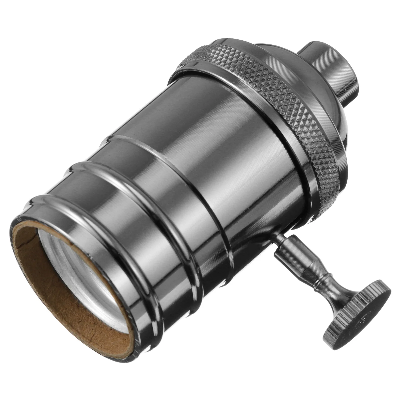 

Retro Light Socket E27 Vintage Pendant Lamp Holder Die Casting Aluminum Base for Exposed Bulb Hardwired Pendant Lamp Holder