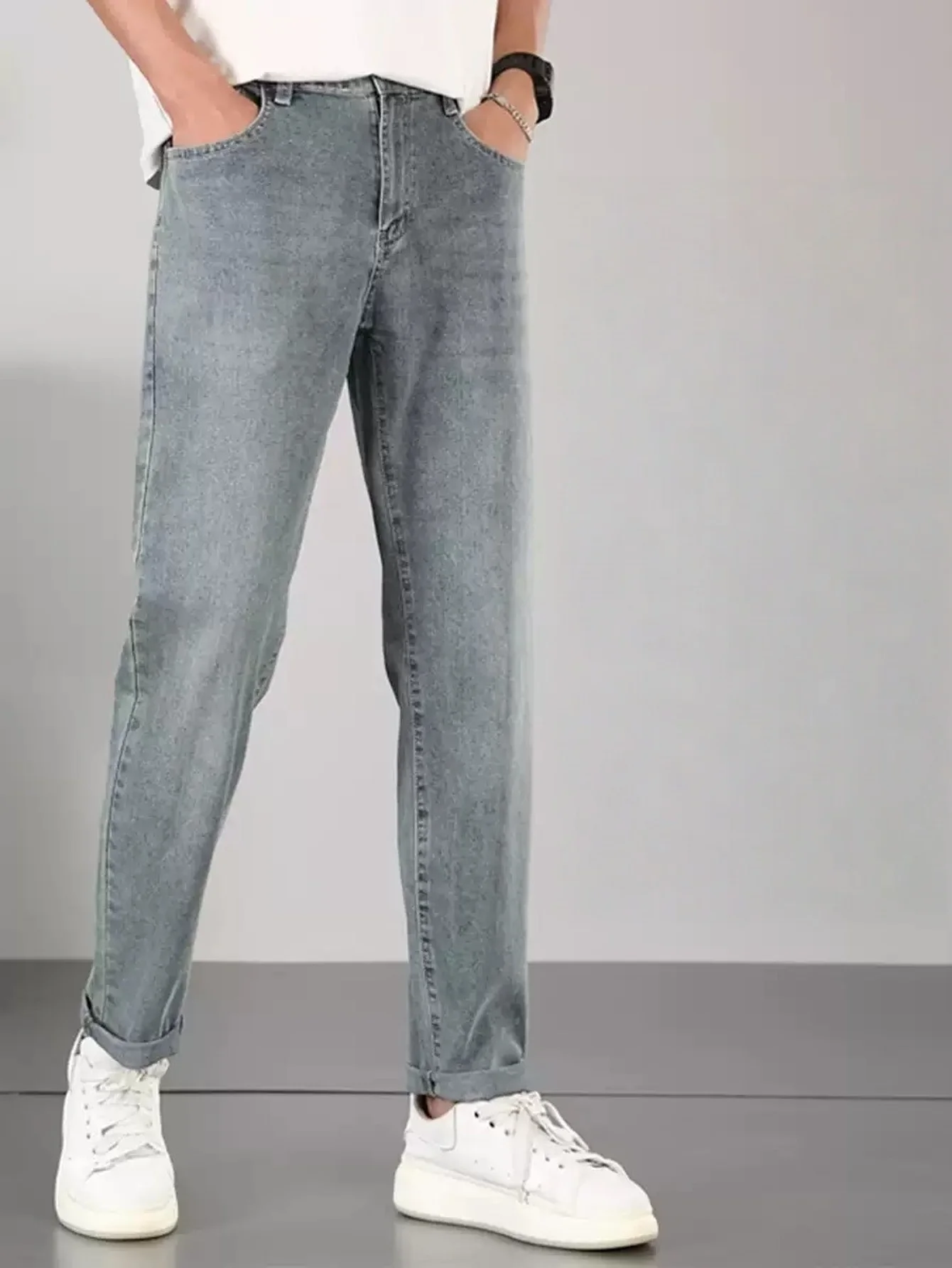 

Оригинальные мужские джинсы Original Fit, классические повседневные брюки. Аксессуары и ремни в комплект не входят.