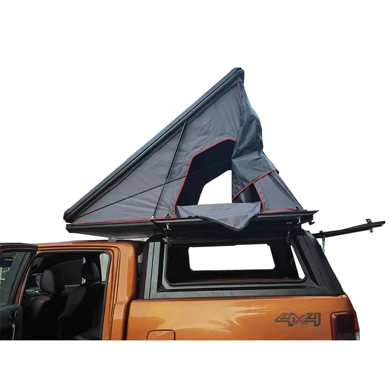 

Folding Camper for Pickup Canopy with Tent for Pickup for Hilux Tundra Dmax Navara Triton