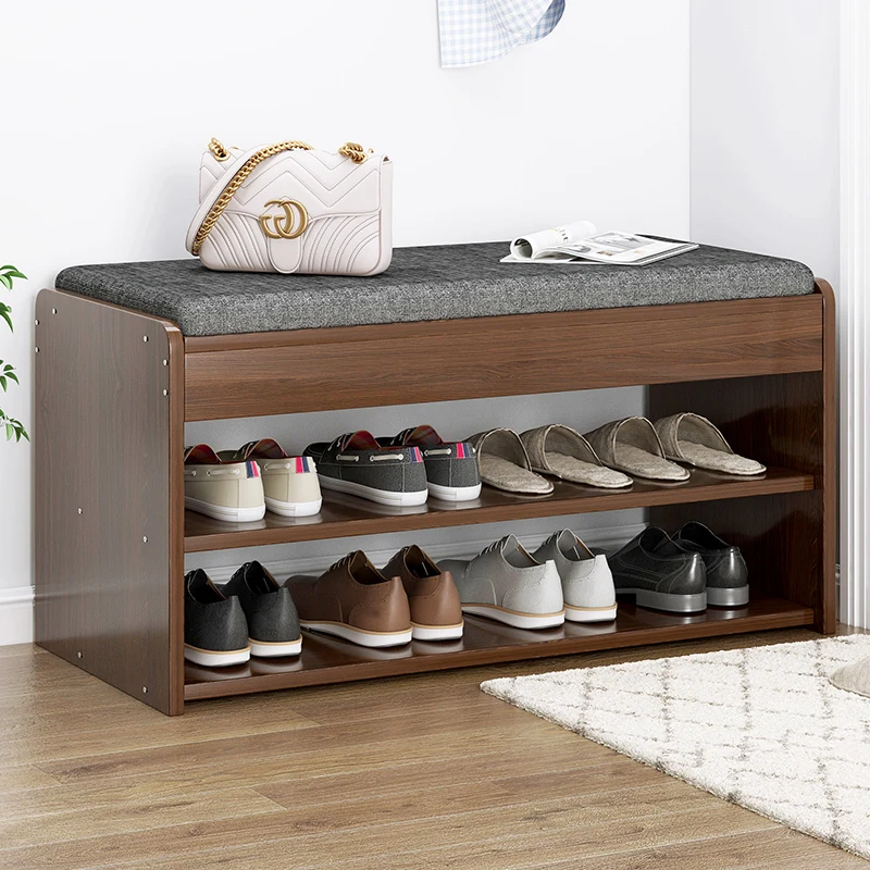 Bedroom Organizers Shoes Shelf Wooden Entrance Bench Space Saving Shoe Cabinets Kitchen Cabinets Schrank Cabinet Furniture