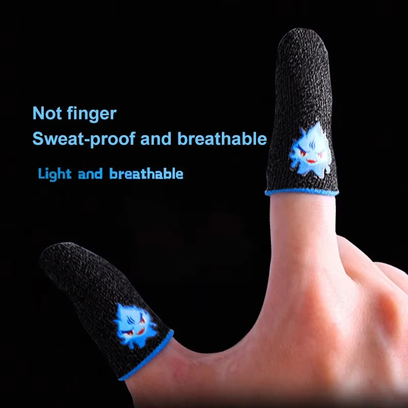 1Pair Finger Cover Suitable for PUBG Mobile Game Finger Cover Breathable Game Controller Touch Screen Game Thumb Gloves image 3