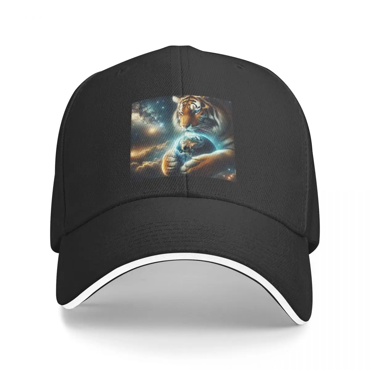 Gorra de béisbol con diseño de tigre del mundo, sombrero de gran tamaño, sombrero de caballo, sombrero para el sol de marca de lujo, ropa de Golf para mujer y hombre