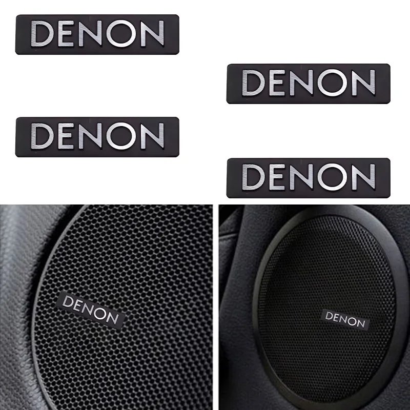 4/8 قطعة ثلاثية الأبعاد الألومنيوم مارك ليفينسون مكبر صوت للسيارة شارة ملصقات صالح لشروليه سيلفرادو إمبالا ماليبو الاعتدال كروز كامارو #6