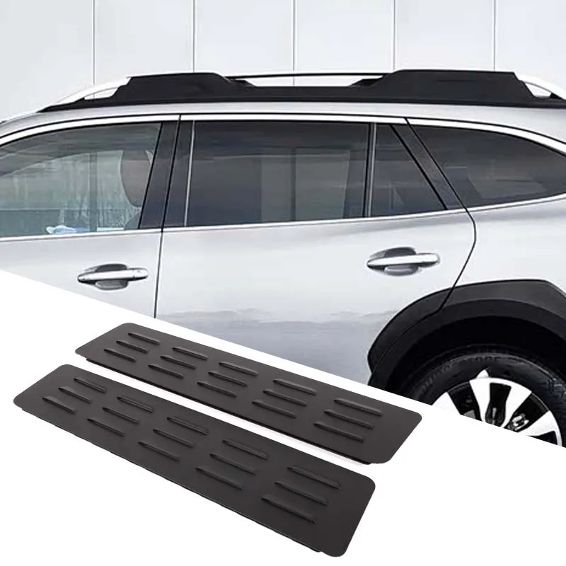 For Subaru Outback 2015-2024 Aluminum Alloy Black Car Rear Door Ventilation Ventilation Louver Decoration Auto Accessories