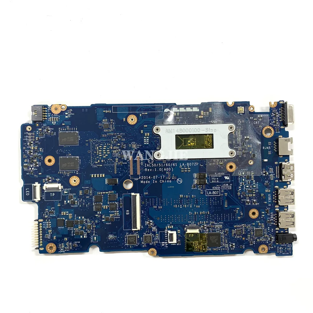 Laptop Motherboard For DELL Latitude 3550 L3550 SR23W I7-5500U Refurbished Mainboard CN-0YG5J7 0YG5J7 LA-B072P N15S-GM-S-A2 DDR3