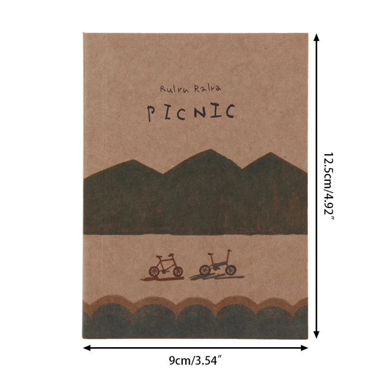 Sổ Tay Trang Trống Tranh Giấy Sách Tạp Chí Nhật Ký Notepad Ghi Nhớ Miếng Lót Tiếp Liệu