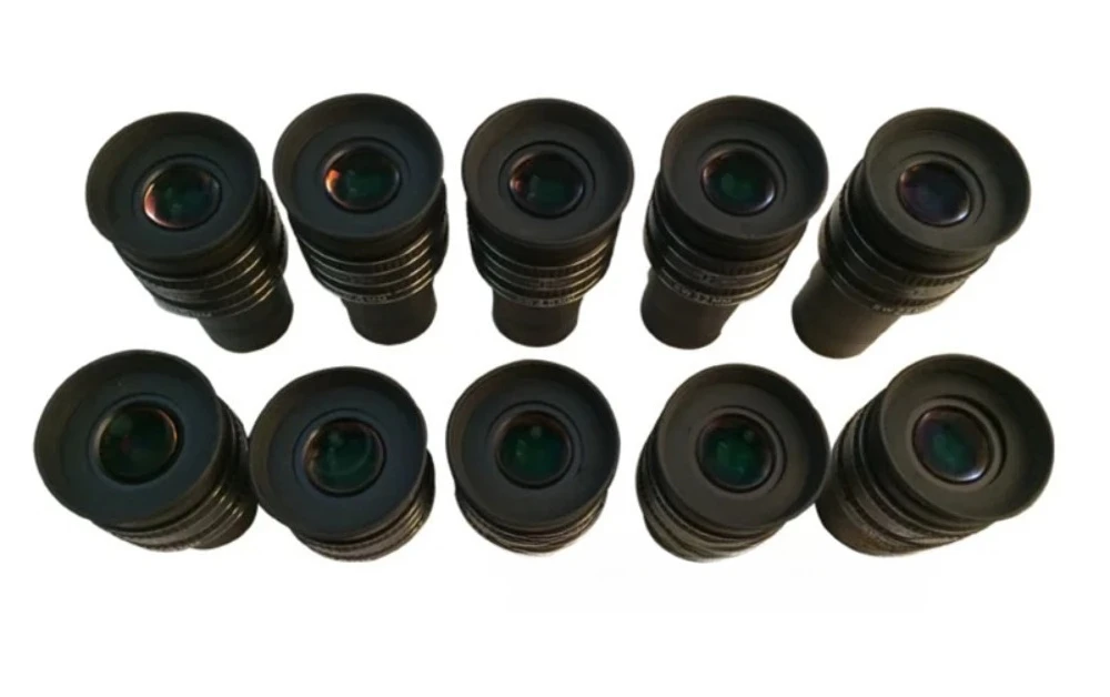Objective lens: 2.5 3.2 4 4.5 5 6 7 7.5 8 9 mm focal length. High-power planetary eyepiece.