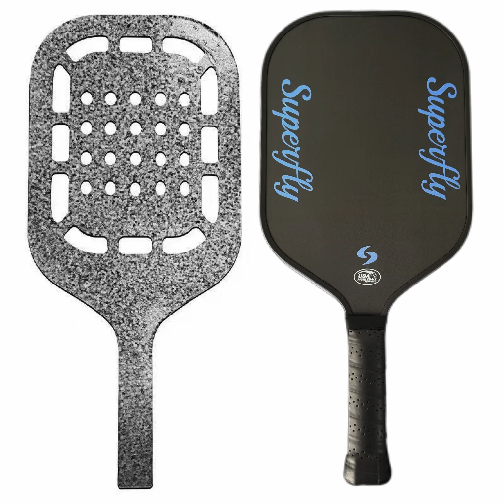 

Thermalforming pickleball racket with racket cover, T700 pickleball racket, with 16MM EPP full foam core, non-slip grip, unisex