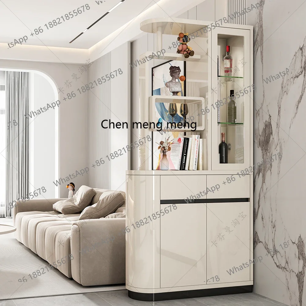 

New arrive Living room entrance shoe cabinet integrated wine cabinet modern simple screen small apartment partition cabinet dou