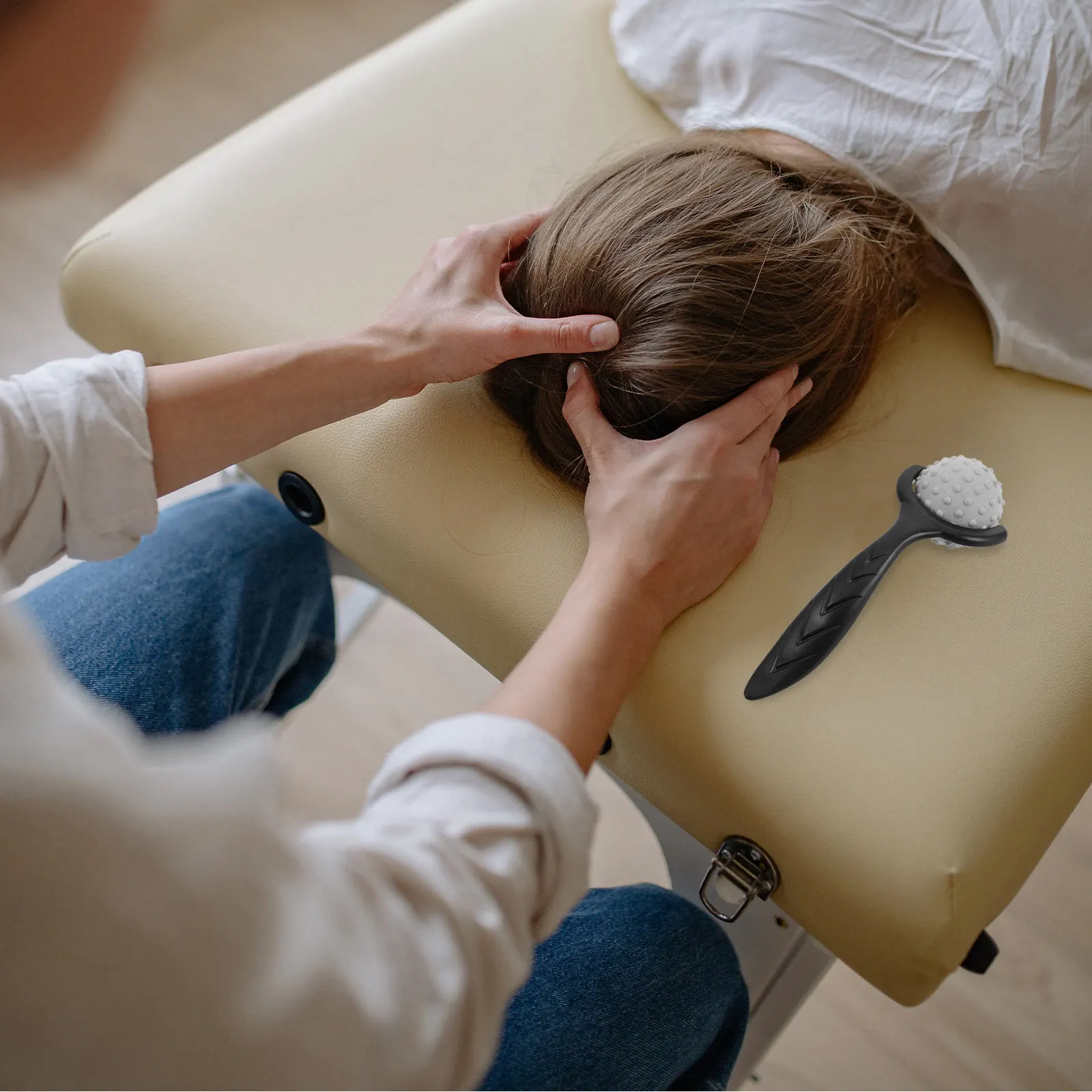 

Ручной массажный ролик-стик – текстурированный инструмент для расслабления мышц и глубокого массажа тканей, портативное средство для восстановления после йоги для ног и спины