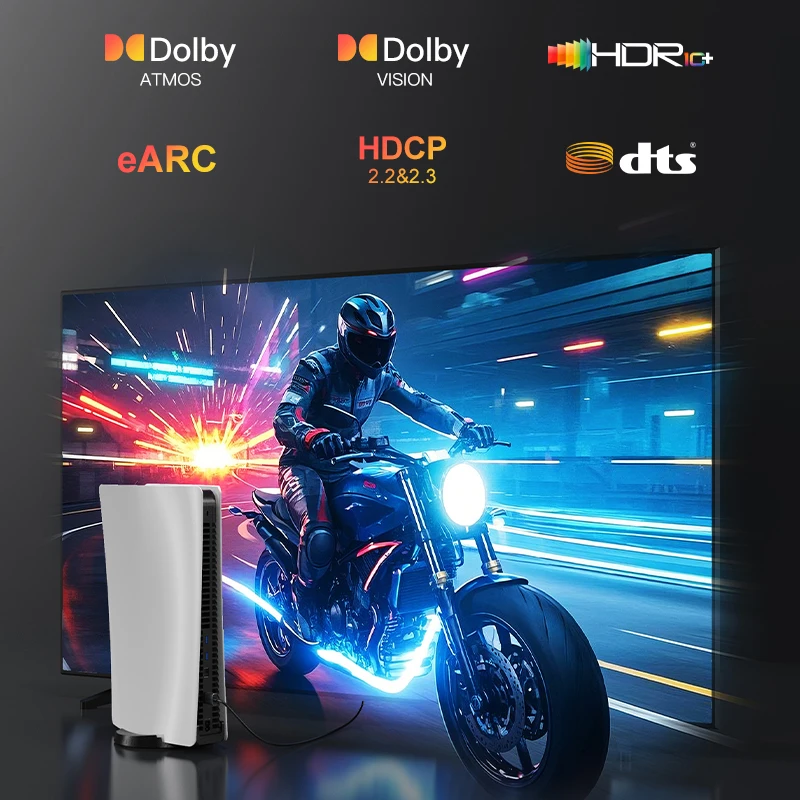 CABLETIME 8K Slim HDMI 2.1 Kabel HDMI do HDMI 8K@60Hz 4K@120Hz Rozdzielczość Ultra HD Szerokość 3,8mm do laptopa Lenovo Dell — zdjęcie produktu 6