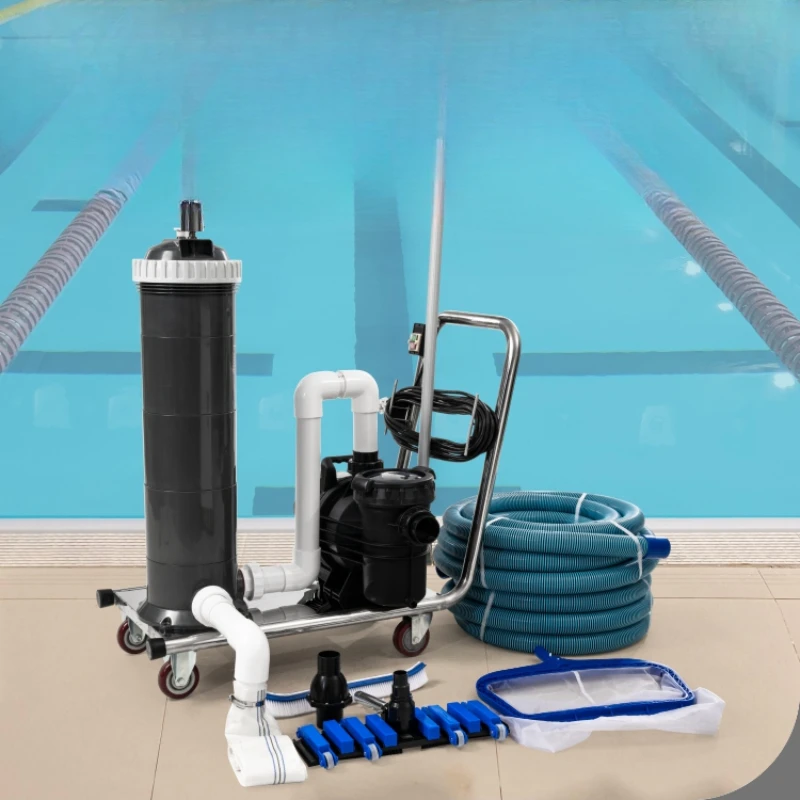 Swimming pool suction machine equipment, fish pool manual suction truck cleaning machine, underwater vacuum cleaner