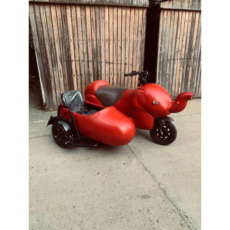 2026 Hot SellingElectric bicycle bucket/bicycle side three-wheel bucket/separate side bucket and chassis tie rod and side wheel