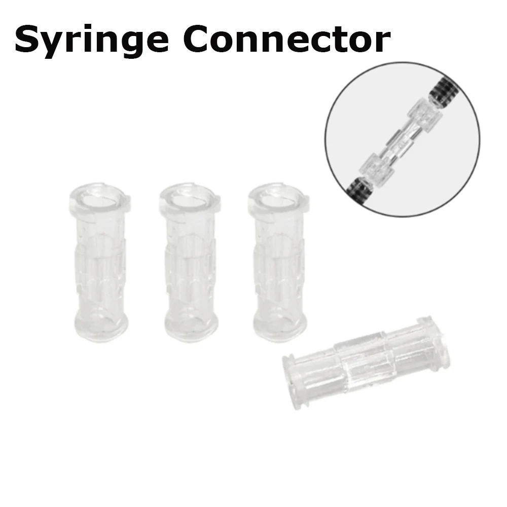 

5/50/100/200/500pcs Luer Lock Syringe Connector Double Joints Coupler Individual Packaging Sterile Female to Female Luer Lock Ad