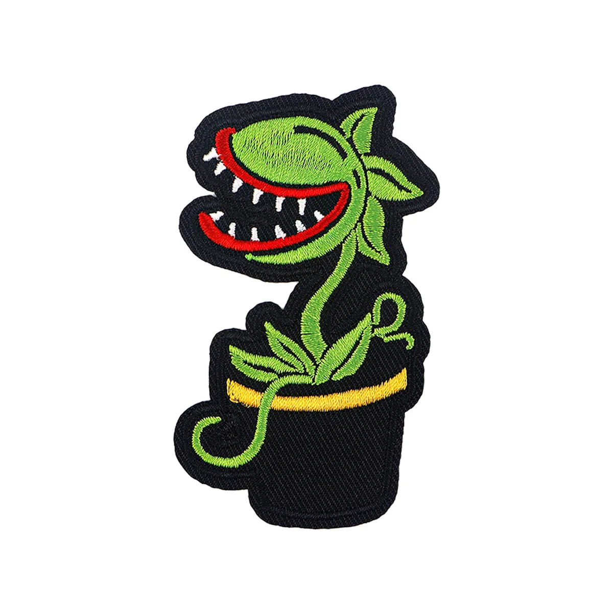 

Game Fierce Plants New Fashion DIY Patch on Clothes Hat Bag Women Cute Fabric Patches Sew Exquisite Stickers Accessories