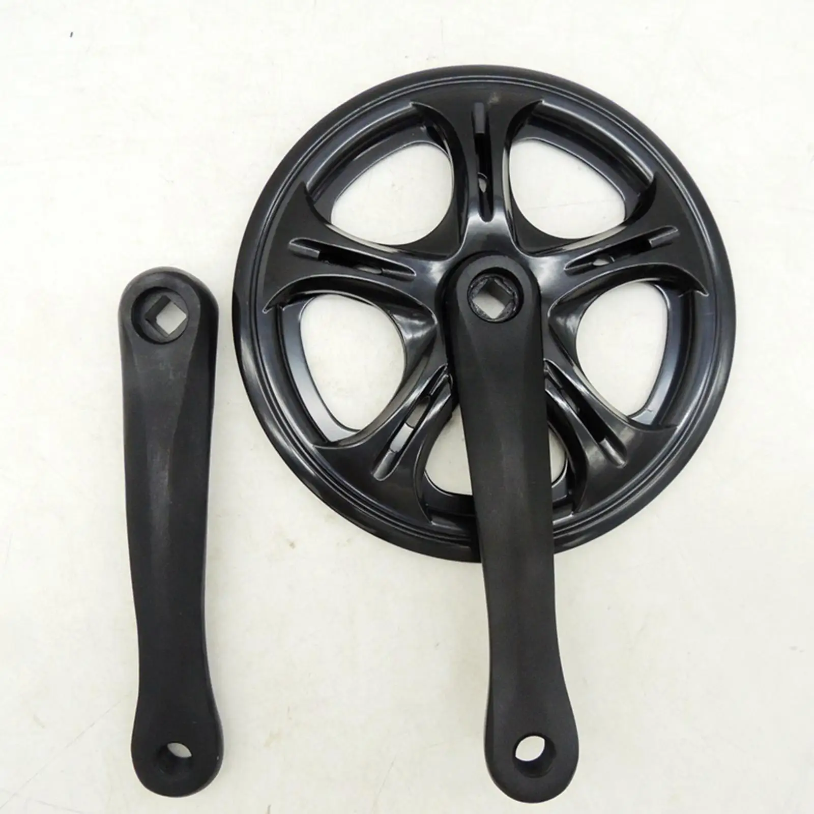 1Pcs Aluminum Alloy Folding Bicycle CrankArm Set 32T 48T Crankset Square Hole for Outdoor Mountain Bike Cycling Accessories