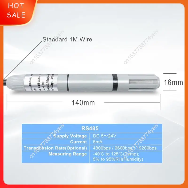 RS485 Temperature And Humidity Transmitter Duct Transmitter Integrated Temperature And Humidity Transmitter A62X