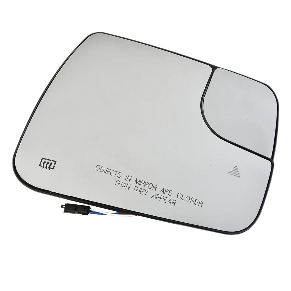 Front Right Side Heated Mirror Glass with Blind Spot Capability for 1500 Models Produced Between 2019 and 2022