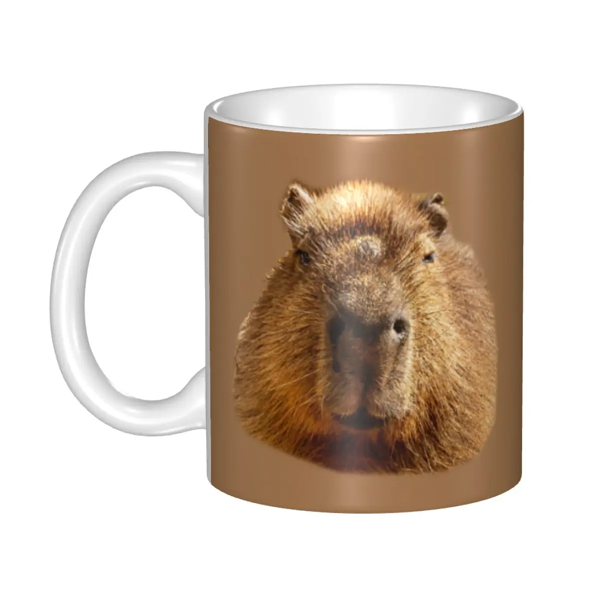 

Custom DIY Capybara Giant Cavy Rodent Gamer Gaming Ceramic Mugs Customized Coffee Cup Creative Present