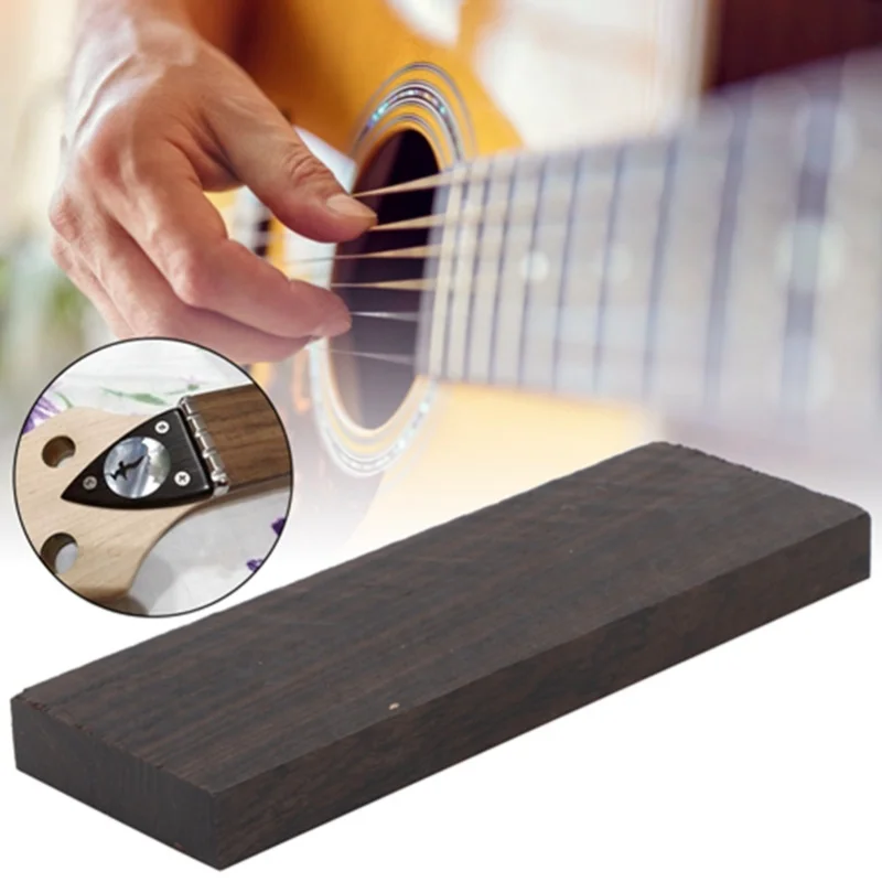 4 قطعة MX0126D الأبنوس لتقوم بها بنفسك سكين الموازين الموسيقية الملحقات 120X40X10 مللي متر