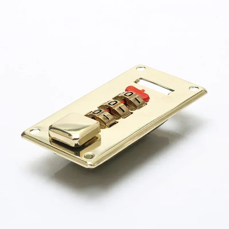 password lock zinc alloy Embedded password locking of leather Cosmetic case wooden box suitcase anti-theft Suitcase Accessories