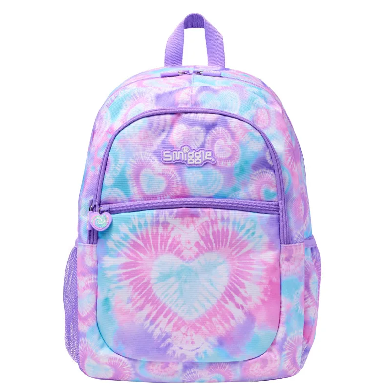 Cute Large Capacity Backpack, Saco de lazer ao ar livre para alunos da escola primária, Genuine Australian Smiggle Schoolbag, Presentes de aniversário