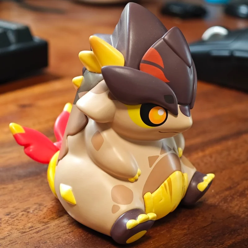 

In Stock Original Genshin Impact Natlan Dragon Partner Tepetlisauri Figure Game Doll Trendy Ornaments Action Doll Collection