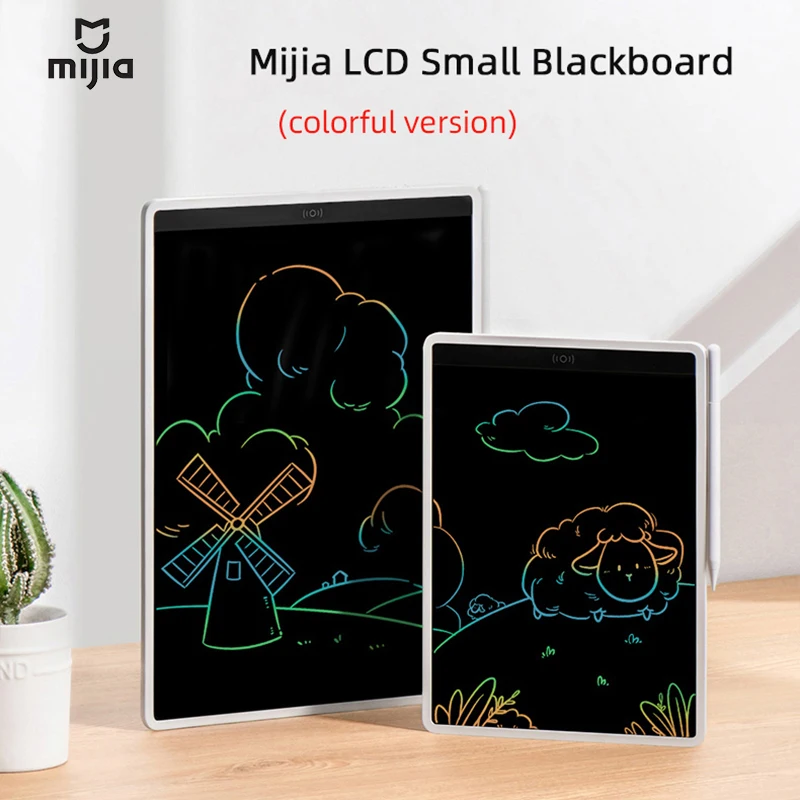 

Mijia 10/13.5Inch LCD Writing Tablets- Portable Electronic Kids Drawing Doodle Board Digital Handwriting Sketchpad No Dust