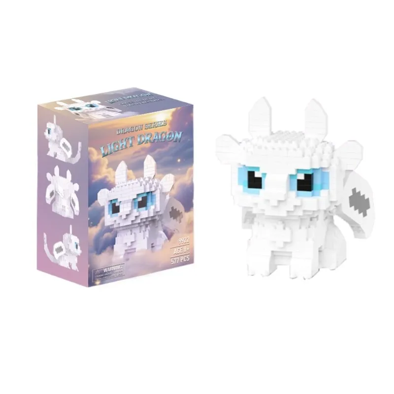 Nieuwe bouwstenen Dieren Speelgoed Cartoon Draak Microes Blokken Actiefiguren Halloween Speelgoed Geschenken Decoraties