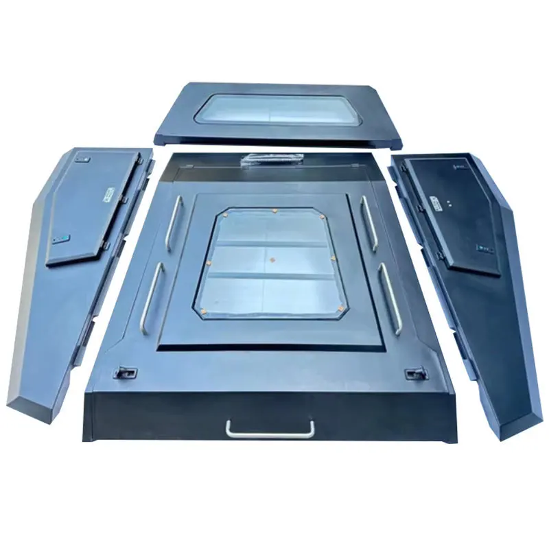 

Pickup manganese steel sport version with sloping lid, rear box lid modified with high lid